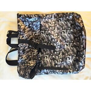 Paco‎ Rabanne Black and Gray Nylon Camo Backpack
